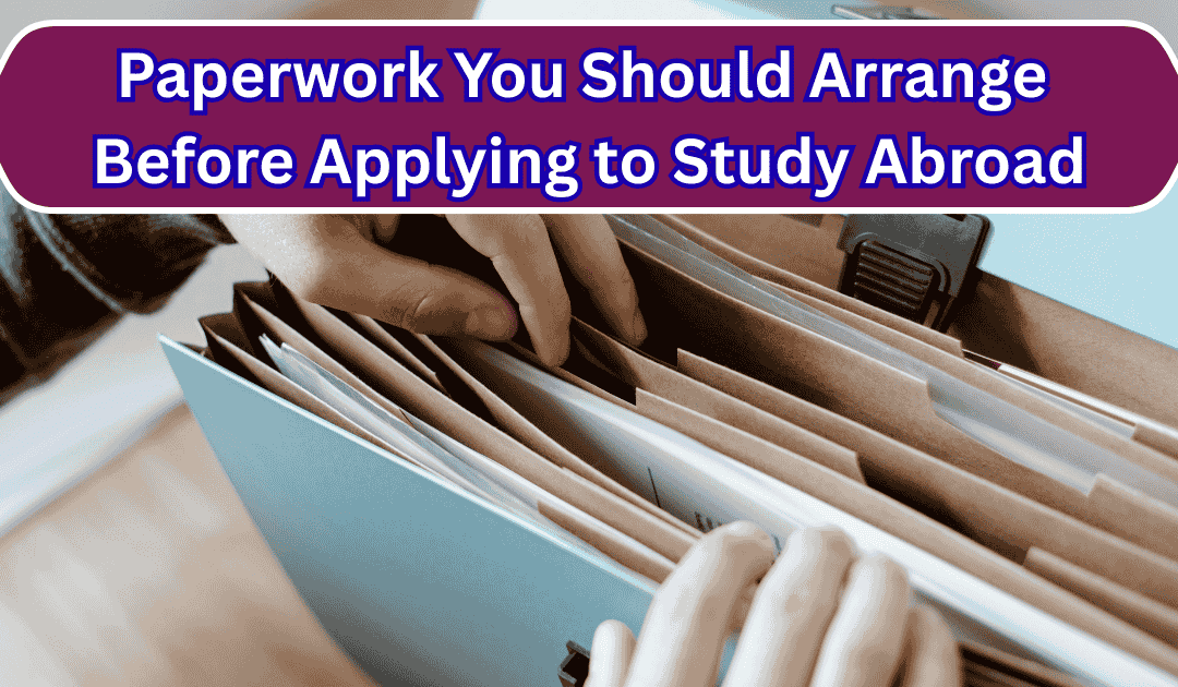 Paperwork You Should Arrange Before Applying to Study Abroad